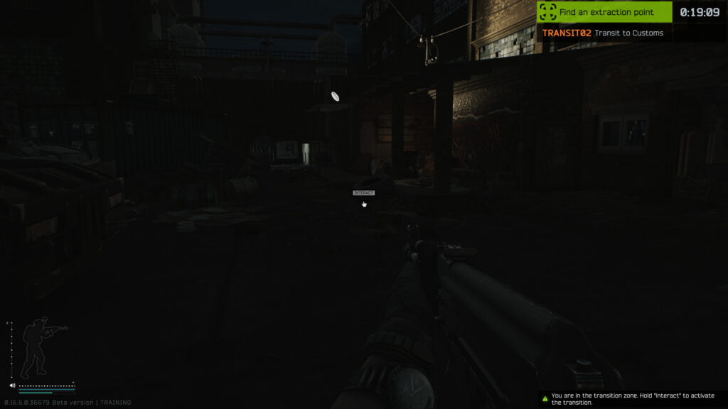 Finding extraction point